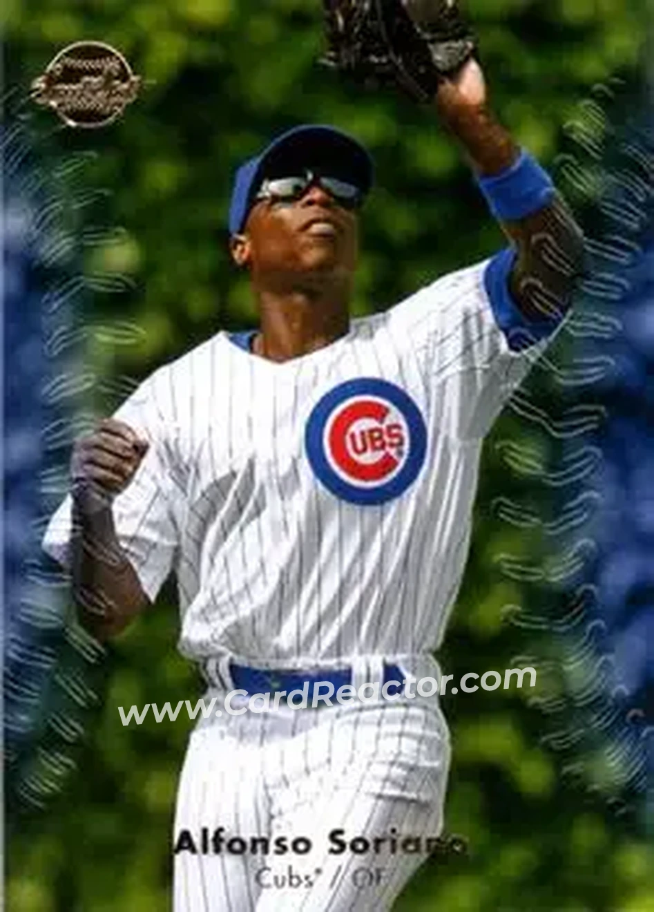 2008 Upper Deck Sweet Spot #8 - Alfonso Soriano - Chicago Cubs - Front