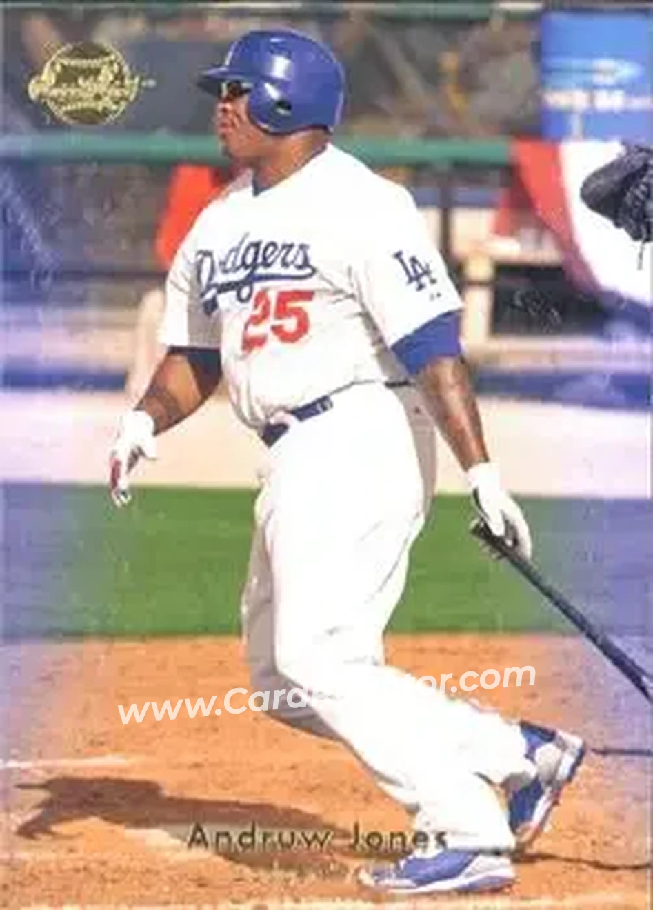 2008 Upper Deck Sweet Spot #9 - Andruw Jones - Los Angeles Dodgers - Front