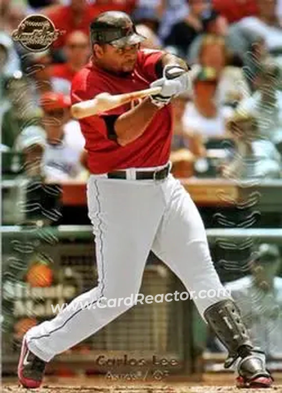 2008 Upper Deck Sweet Spot #21 - Carlos Lee - Houston Astros - Front