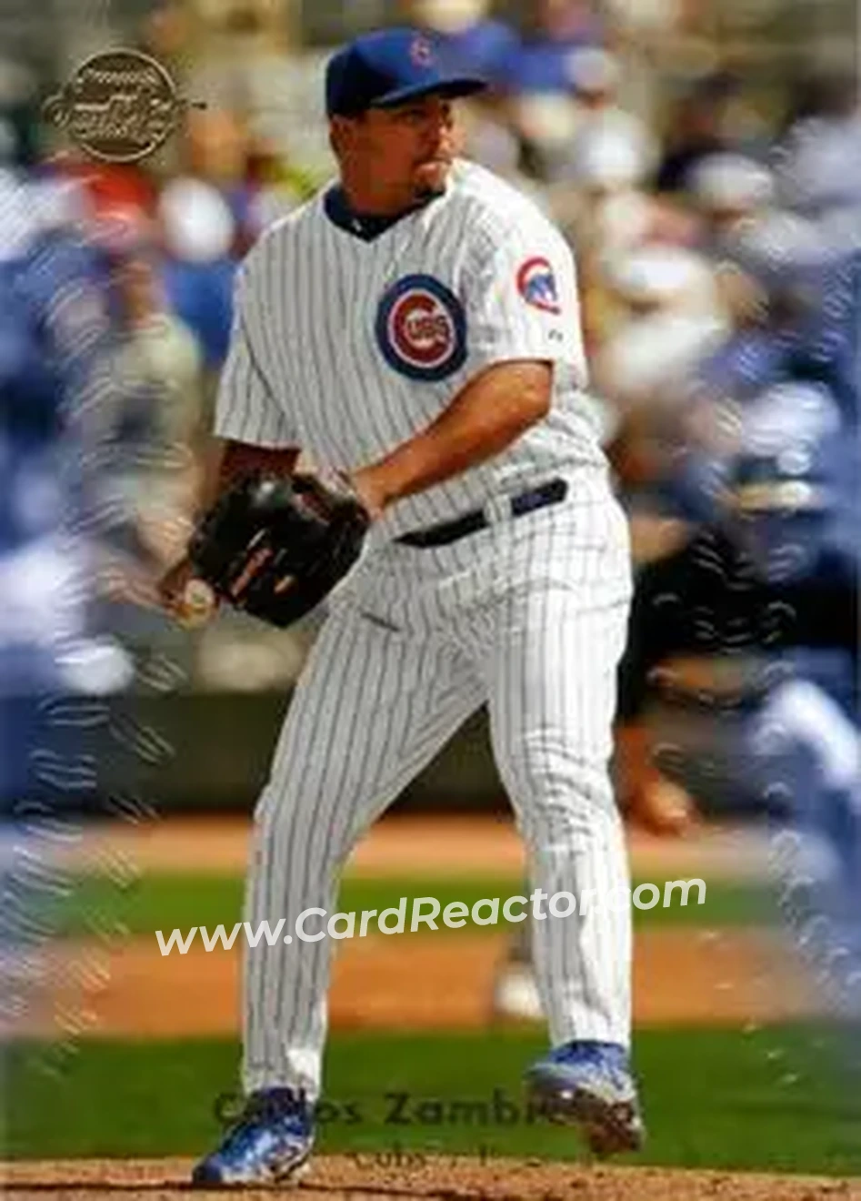 2008 Upper Deck Sweet Spot #23 - Carlos Zambrano - Chicago Cubs - Front