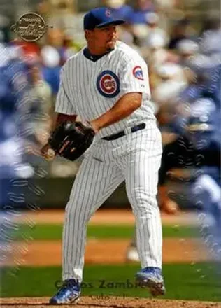 2008 Upper Deck Sweet Spot #23 - Carlos Zambrano - Chicago Cubs