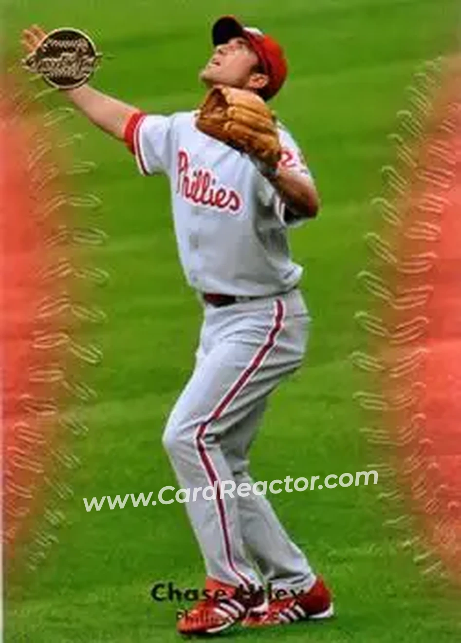 2008 Upper Deck Sweet Spot #24 - Chase Utley - Philadelphia Phillies - Front 2008 Upper Deck Sweet Spot #24 - Chase Utley - Philadelphia Phillies - Front