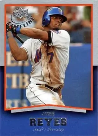 2008 Upper Deck Timeline #1 - Jose Reyes - New York Mets