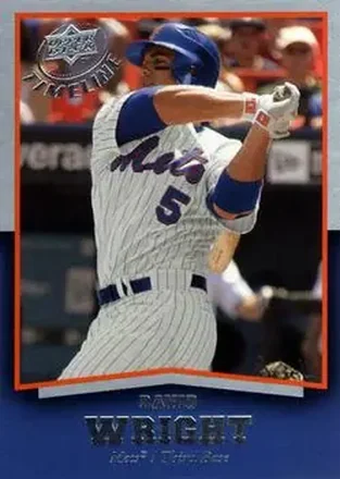 2008 Upper Deck Timeline #2 - David Wright - New York Mets