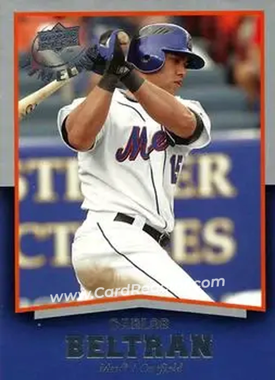 2008 Upper Deck Timeline #3 - Carlos Beltran - New York Mets - Front