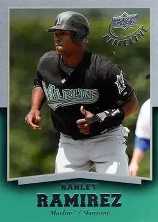 2008 Upper Deck Timeline #6 - Hanley Ramirez - Florida Marlins