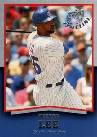 2008 Upper Deck Timeline #14 - Derrek Lee - Chicago Cubs