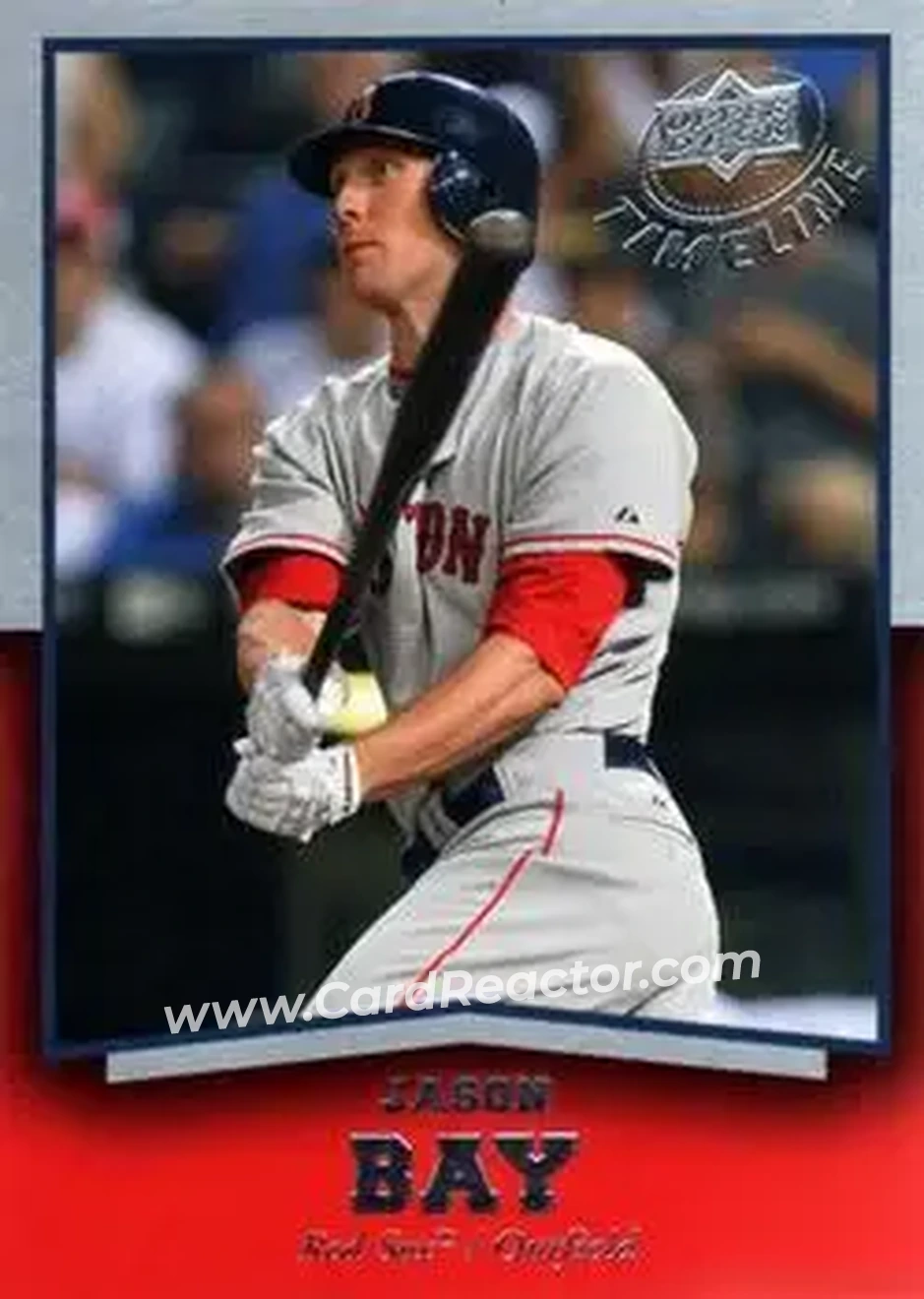 2008 Upper Deck Timeline #15 - Jason Bay - Boston Red Sox - Front
