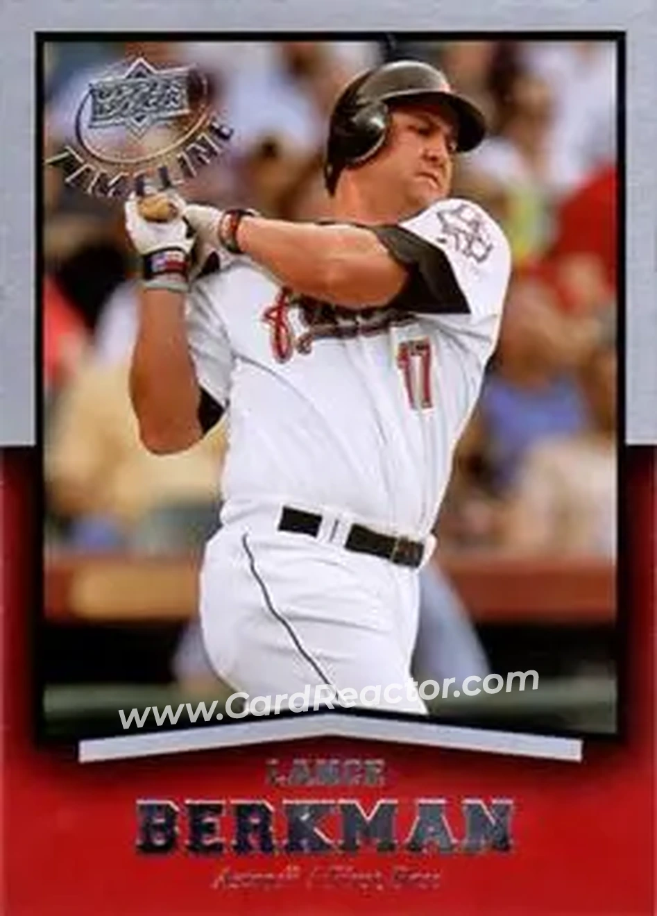 2008 Upper Deck Timeline #16 - Lance Berkman - Houston Astros - Front