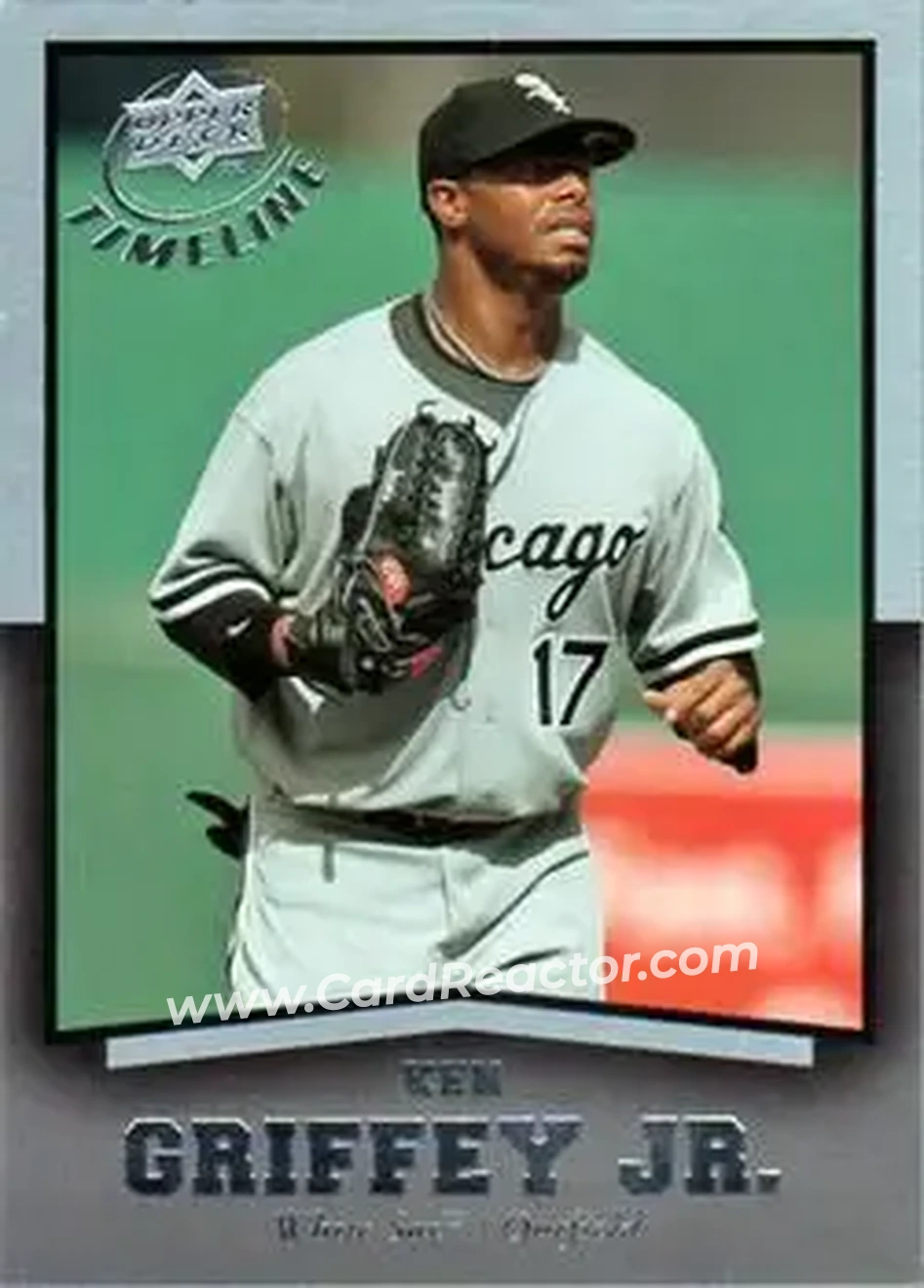 2008 Upper Deck Timeline #17 - Ken Griffey Jr. - Chicago White Sox - Front 2008 Upper Deck Timeline #17 - Ken Griffey Jr. - Chicago White Sox - Front