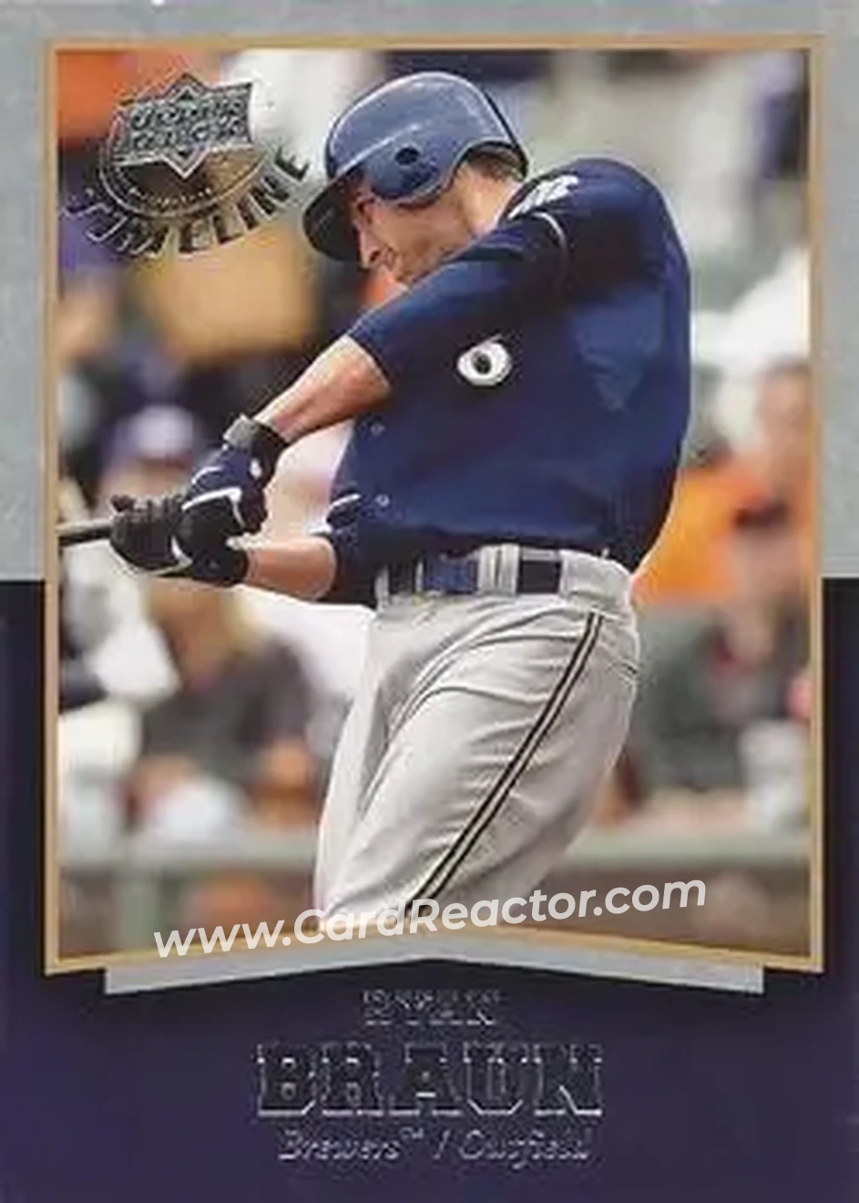 2008 Upper Deck Timeline #18 - Ryan Braun - Milwaukee Brewers - Front