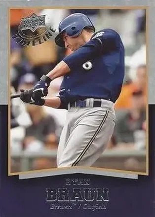 2008 Upper Deck Timeline #18 - Ryan Braun - Milwaukee Brewers