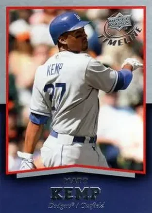 2008 Upper Deck Timeline #23 - Matt Kemp - Los Angeles Dodgers