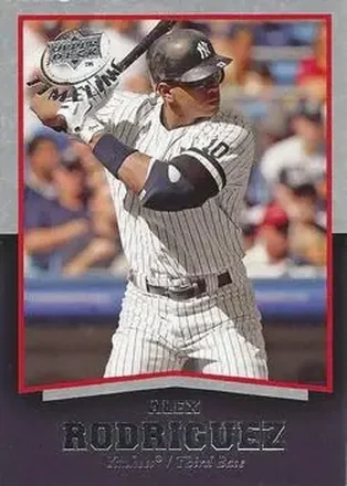 2008 Upper Deck Timeline #27 - Alex Rodriguez - New York Yankees