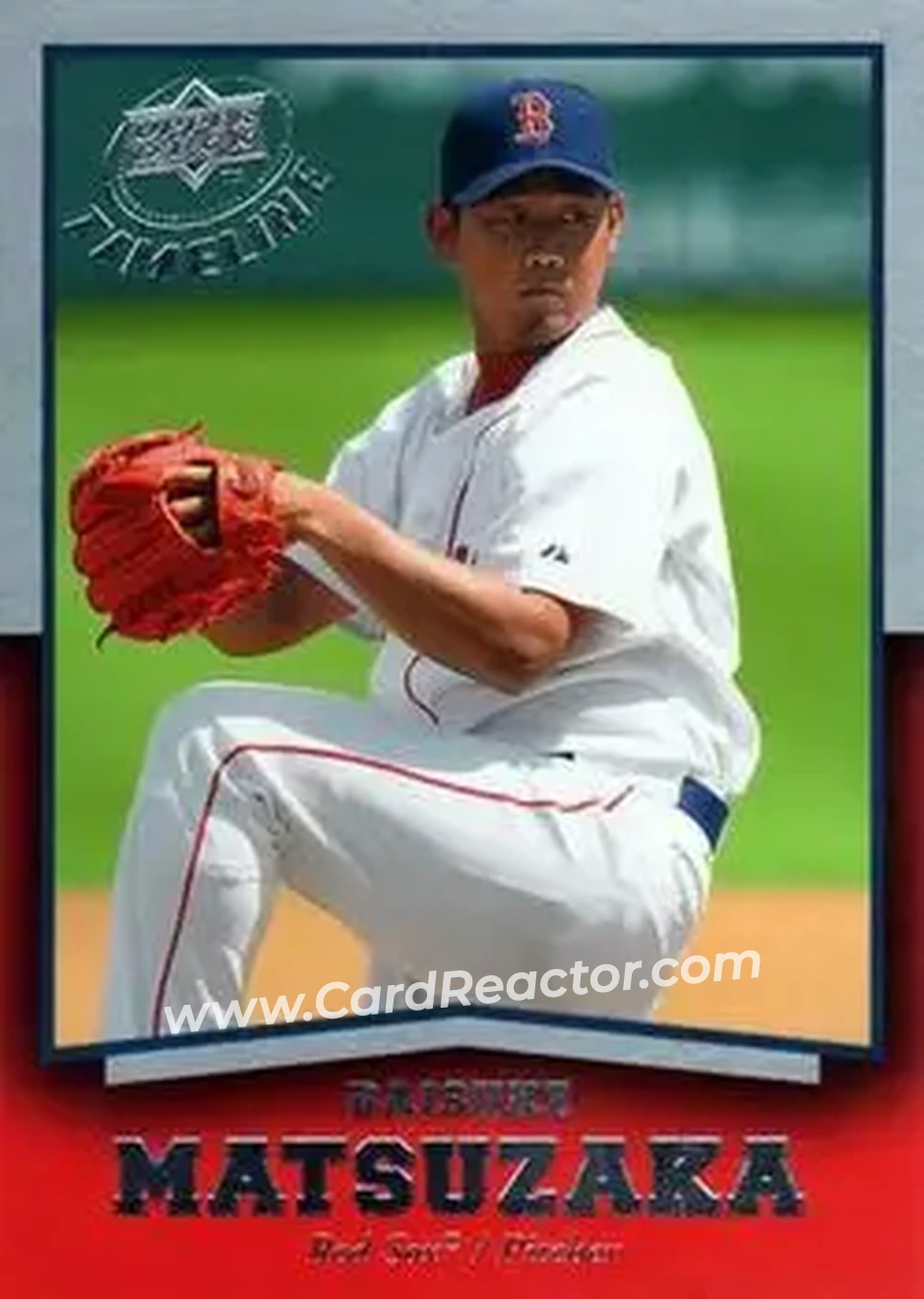 2008 Upper Deck Timeline #32 - Daisuke Matsuzaka - Boston Red Sox - Front