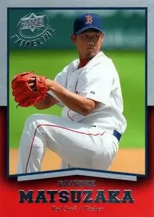 2008 Upper Deck Timeline #32 - Daisuke Matsuzaka - Boston Red Sox