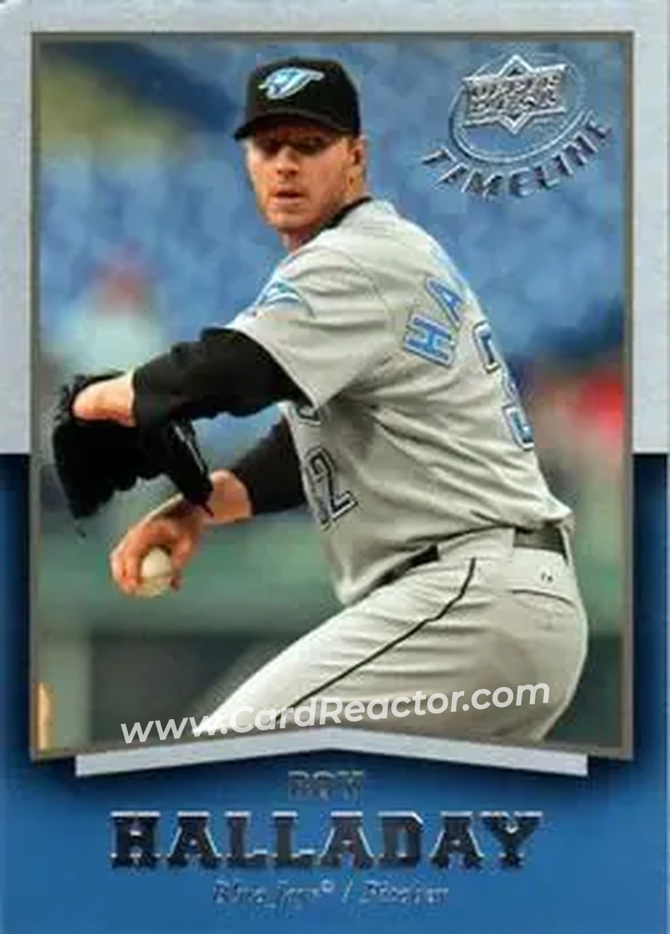 2008 Upper Deck Timeline #35 - Roy Halladay - Toronto Blue Jays - Front