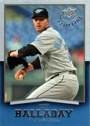 2008 Upper Deck Timeline #35 - Roy Halladay - Toronto Blue Jays