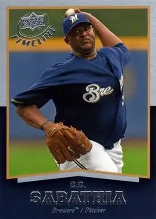 2008 Upper Deck Timeline feature card