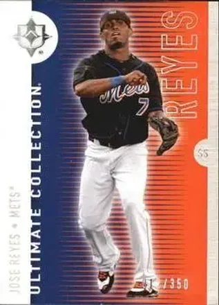 2008 Upper Deck Ultimate Collection #1 - Jose Reyes - New York Mets