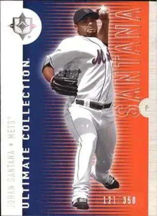2008 Upper Deck Ultimate Collection #4 - Johan Santana - New York Mets