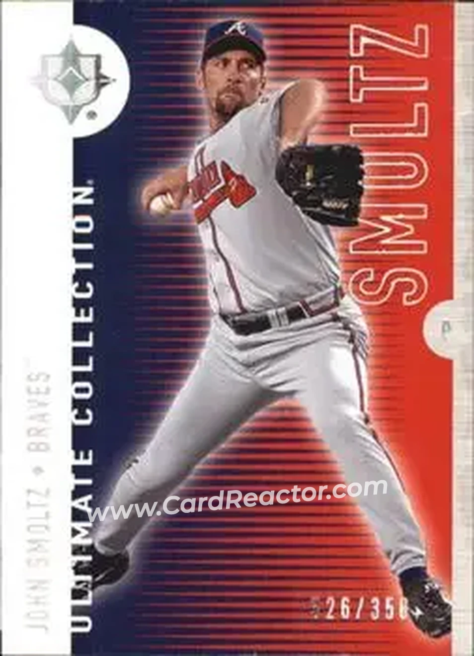 2008 Upper Deck Ultimate Collection #7 - John Smoltz - Atlanta Braves - Front