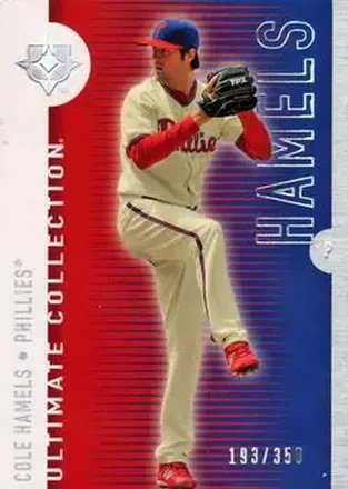 2008 Upper Deck Ultimate Collection #10 - Cole Hamels - Philadelphia Phillies