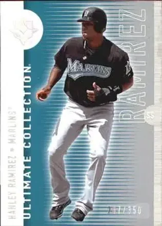 2008 Upper Deck Ultimate Collection #14 - Hanley Ramirez - Florida Marlins