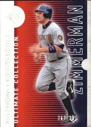 2008 Upper Deck Ultimate Collection #17 - Ryan Zimmerman - Washington Nationals