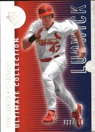 2008 Upper Deck Ultimate Collection #18 - Ryan Ludwick - St. Louis Cardinals