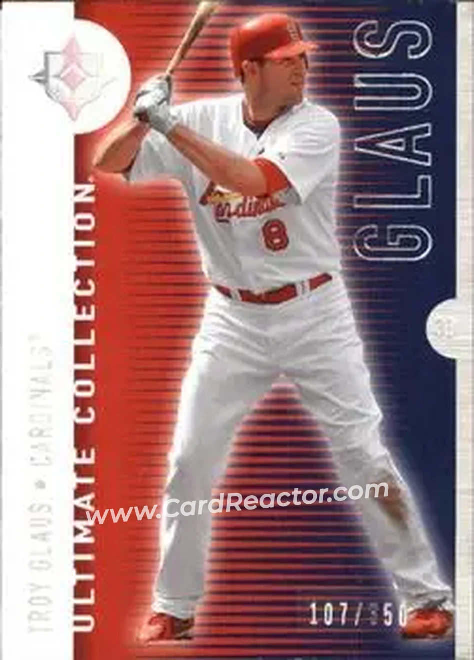 2008 Upper Deck Ultimate Collection #19 - Troy Glaus - St. Louis Cardinals - Front