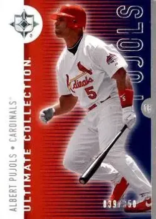 2008 Upper Deck Ultimate Collection #20 - Albert Pujols - St. Louis Cardinals