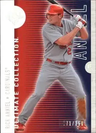 2008 Upper Deck Ultimate Collection #21 - Rick Ankiel - St. Louis Cardinals