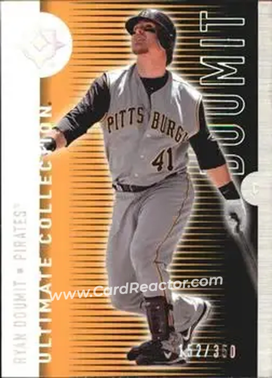 2008 Upper Deck Ultimate Collection #22 - Ryan Doumit - Pittsburgh Pirates - Front