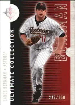 2008 Upper Deck Ultimate Collection #24 - Lance Berkman - Houston Astros