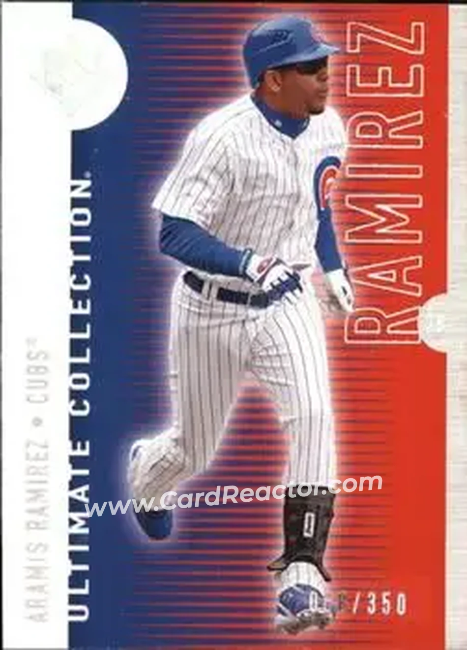 2008 Upper Deck Ultimate Collection #33 - Aramis Ramirez - Chicago Cubs - Front