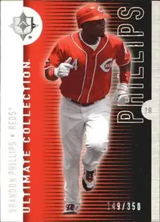 2008 Upper Deck Ultimate Collection #36 - Brandon Phillips - Cincinnati Reds