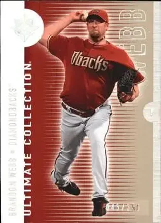 2008 Upper Deck Ultimate Collection #37 - Brandon Webb - Arizona Diamondbacks
