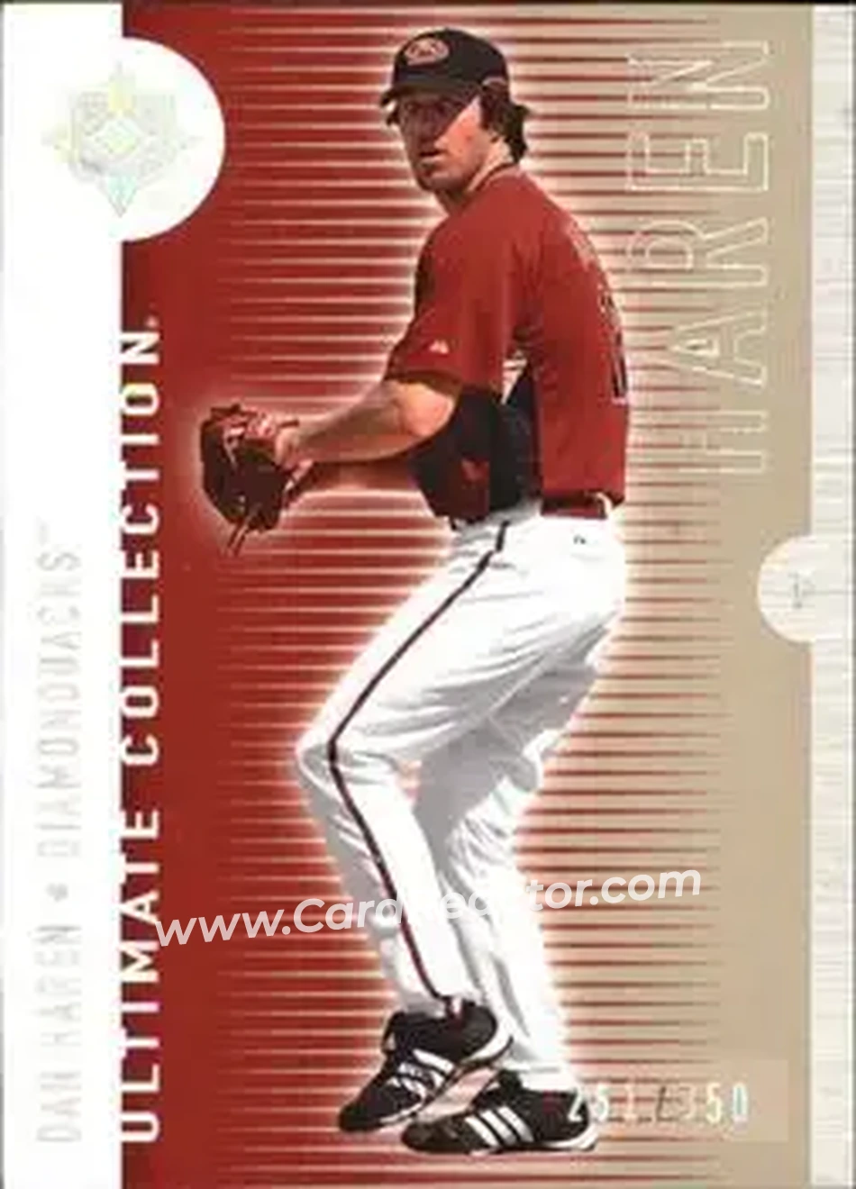 2008 Upper Deck Ultimate Collection #38 - Dan Haren - Arizona Diamondbacks - Front 2008 Upper Deck Ultimate Collection #38 - Dan Haren - Arizona Diamondbacks - Front