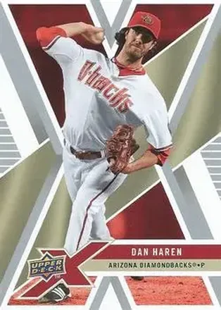 2008 Upper Deck X #5 - Dan Haren - Arizona Diamondbacks