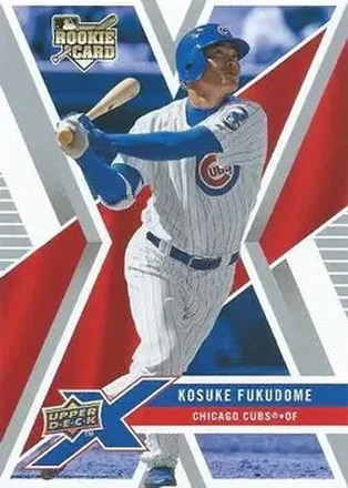 2008 Upper Deck X #22 - Kosuke Fukudome - Chicago Cubs