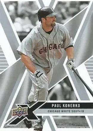 2008 Upper Deck X #24 - Paul Konerko - Chicago White Sox