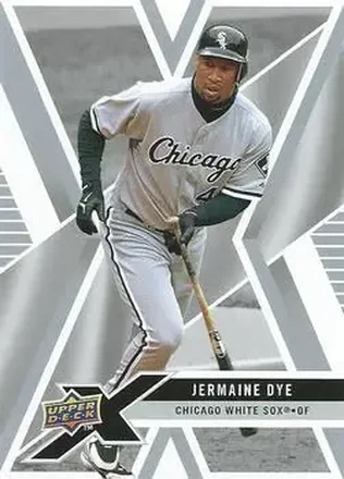2008 Upper Deck X #25 - Jermaine Dye - Chicago White Sox