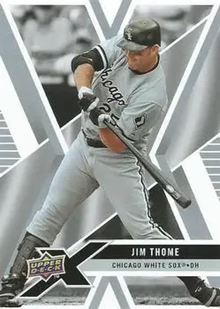 2008 Upper Deck X #27 - Jim Thome - Chicago White Sox