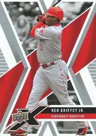 2008 Upper Deck X #28 - Ken Griffey Jr. - Cincinnati Reds