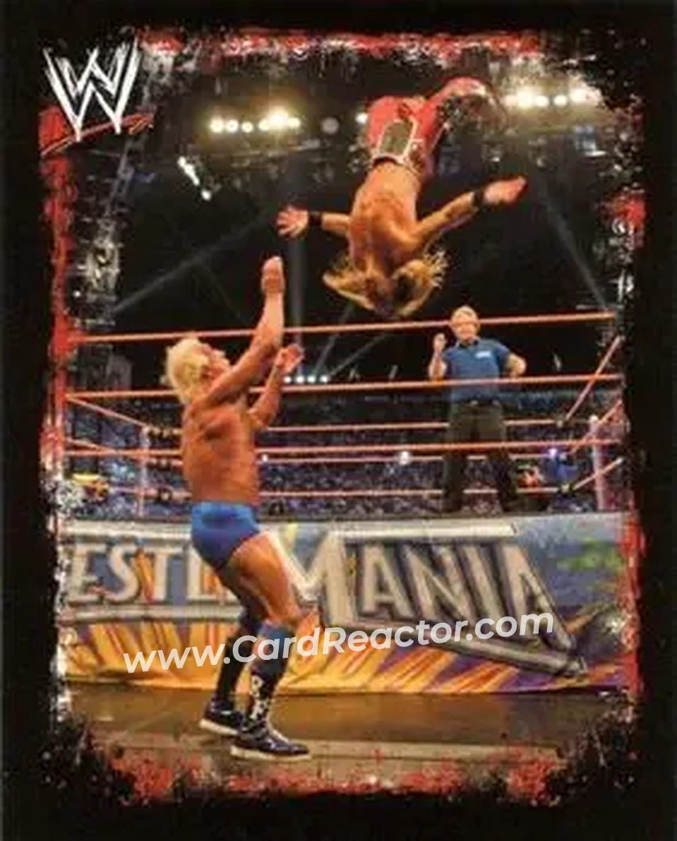 2009 Topps WWE Rivals Spanish #104 - Shawn Michaels - Front