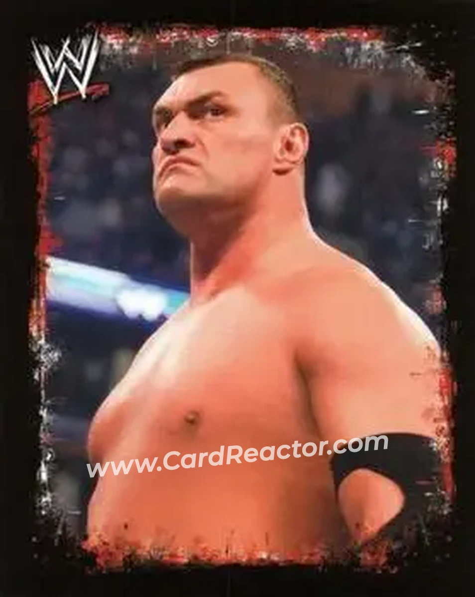 2009 Topps WWE Rivals Spanish #109 - Vladimir Kozlov - Front