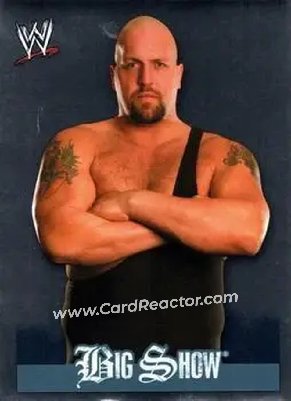 2009 Topps WWE Rivals Spanish #114 - Big Show - Front