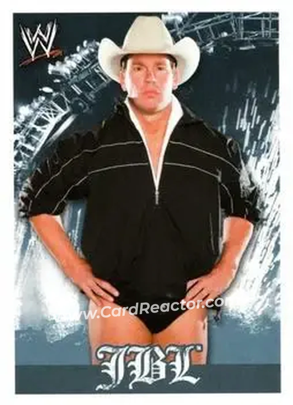 2009 Topps WWE Rivals Spanish #120 - Blackjack Bradshaw - Front