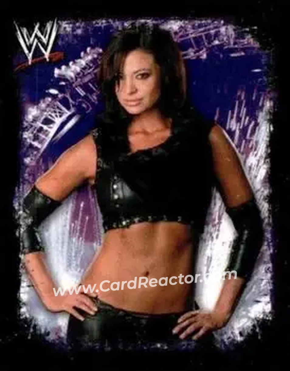 2009 Topps WWE Rivals Spanish #128 - Candice Michelle - Front